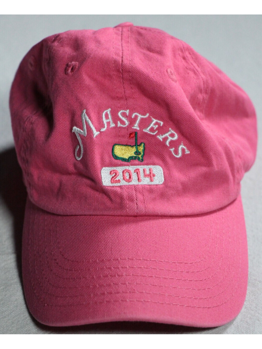 The Masters 2014 Youth Hat Cap Augusta PGA Golf American Needle Girls Pink